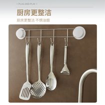 Garbo suction cup towel rack knife holder kitchen rack kitchen knife cutting board holder bathroom clothes hook
