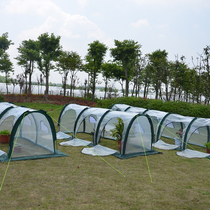 3 M tunnel garden cover plastic PE material greenhouse flower room gardening tools insulation rain-proof balcony portable