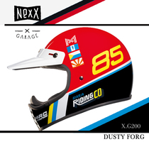 Portugal X NEXX X G DUSTY FROG dust carbon fiber retro sports locomotive helmet