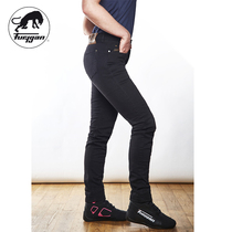 French Furygan PAOLA Slim retro riding pants jeans spring summer womens built-in protective gear