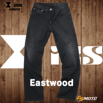 Swiss IXS EASTWOOD built-in protective gear Kevlar inner inner tear-resistant jeans locomotive riding pants