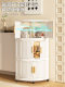 Corner Cabinet, Corner Storage Cabinet for Living Room, Bathroom Corner Cabinet, Triangular Storage Shelf, Wall-Mounted Storage Cabinet