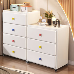 Thickened Storage Rack, Drawer-Type Storage Rack, Floor-Standing Multi-Layer Movable Storage Cabinet, Children's Toy Snack Storage Cabinet
