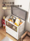Storage Box, Large Capacity Storage Basket, Extra Large Foldable Children's Toy Box, Household Clothes Storage Box, Plastic Box