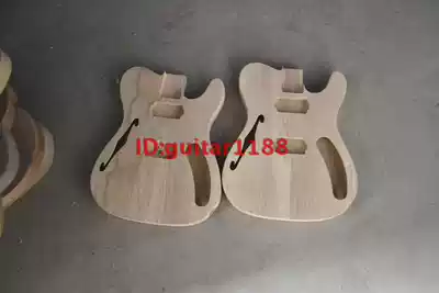 TL MODEL ELECTRIC GUITARTL elm with F hole ELECTRIC guitar body F-1483