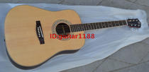 ACOUSTIC GUITAR FULL SINGLE PANEL Spruce BACK ROSEWOOD HANDMADE FOLK GUITAR F-1554