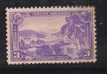 US Stamps 1937 Charlotte Amalie Port(Virgin Islands) 1 full