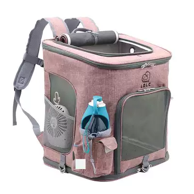 Increase pet backpack environmentally friendly Oxford cloth