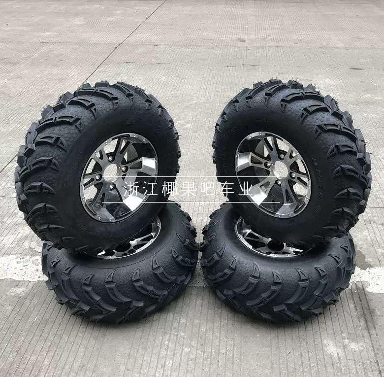 Phụ kiện Kart Big Bull ATV 25X8-12 25X10-12 inch lốp xe lửa với bánh xe lưỡi - Lốp xe máy