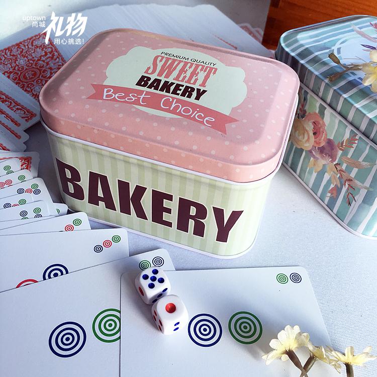 Du lịch chính hãng Di động bằng nhựa chà không thấm nước Mahjong Solitaire Poker Giấy Mahjong Gửi Hộp súc sắc - Các lớp học Mạt chược / Cờ vua / giáo dục bộ cờ vua cờ lớn