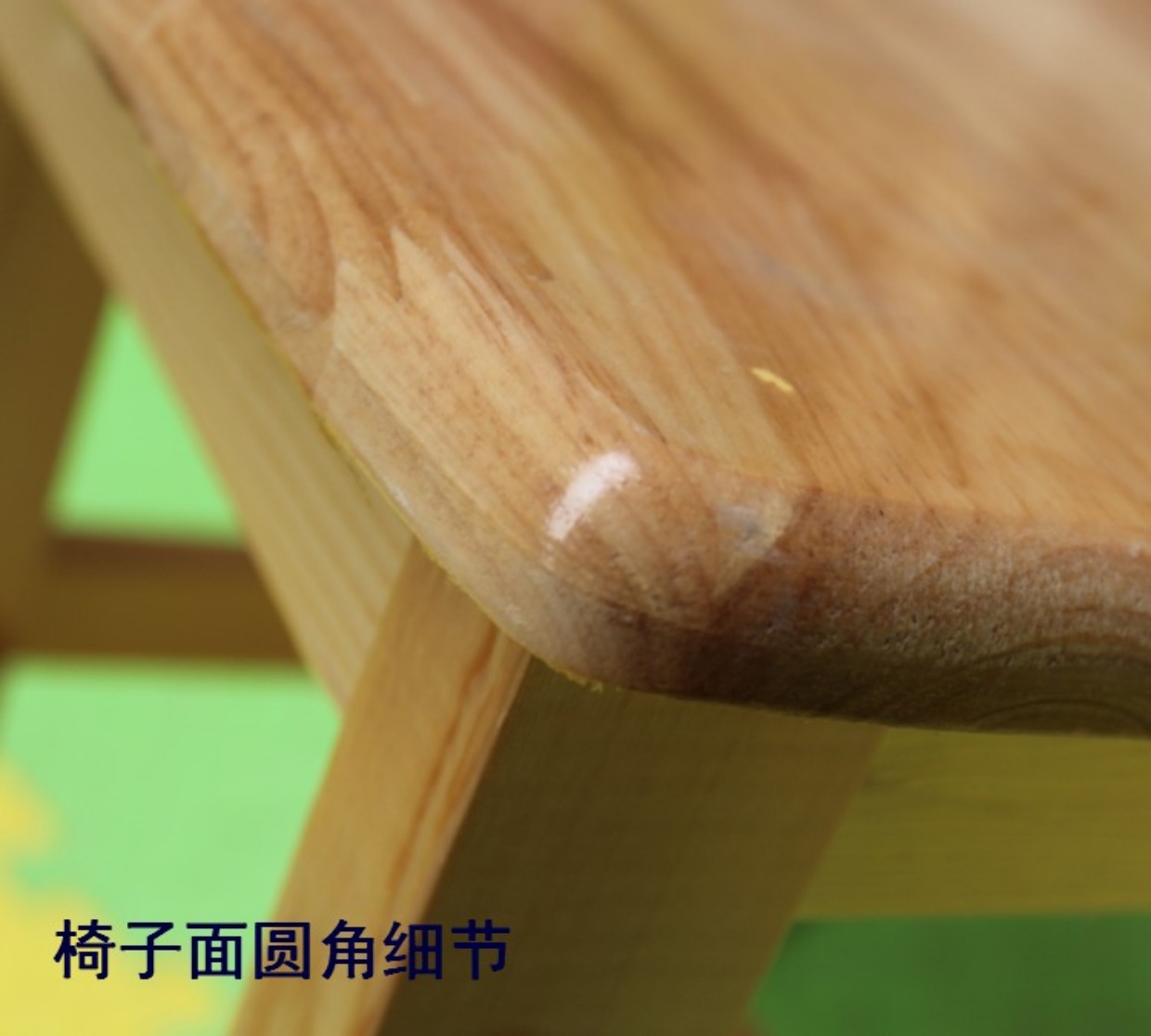 Bàn mẫu giáo gỗ rắn bàn ghế gỗ sồi mặt bàn đặt bàn viết bàn ăn bàn ghế gỗ sồi - Phòng trẻ em / Bàn ghế ghế ăn dặm cho bé Hanbei