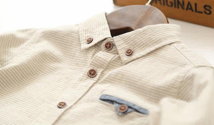 Chemise garcon à manche longue - Ref 2075613 Image 19