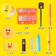 Brown Bear Cosmetics Makeup Makeup Set Complete Set Sinh viên Người mới bắt đầu Không thấm nước Độ bền nhập tự nhiên