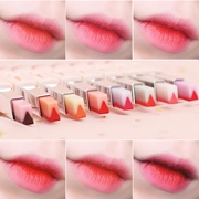 Bite lip Makeup hai màu son môi dưỡng ẩm giữ ẩm không bóng không thấm nước son môi loại V sinh viên dễ thương