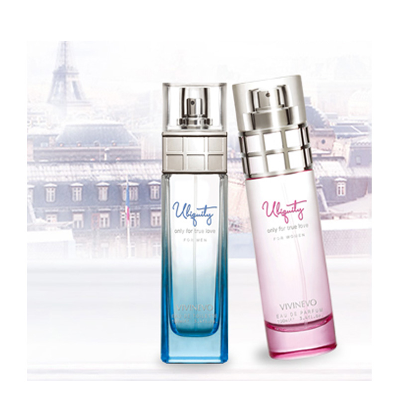 Brand counters floating fragrance men and women couples perfume lavender citrus lasting light floral fragrance cheap unboxed naked bottle