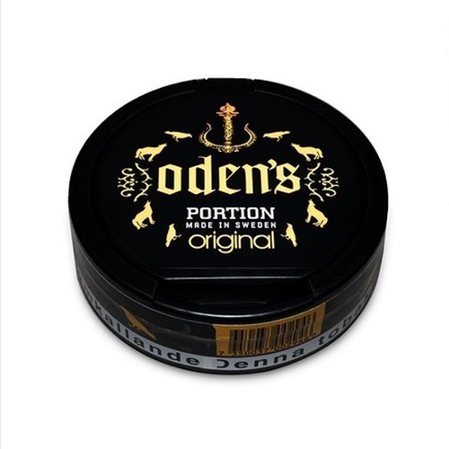 Шведская традиционная сумка во рту odens snus