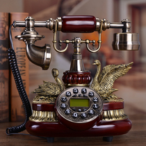 European-style telephone American antique telephone idyllic classical fashion creative caller ID landline telephone