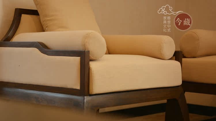 Sofa hiện đại Trung Quốc mới, bàn cà phê đơn giản, kết hợp bốn mảnh, phòng khách, nội thất gỗ chắc chắn, bộ tùy chỉnh giường ngủ thông minh hiện đại