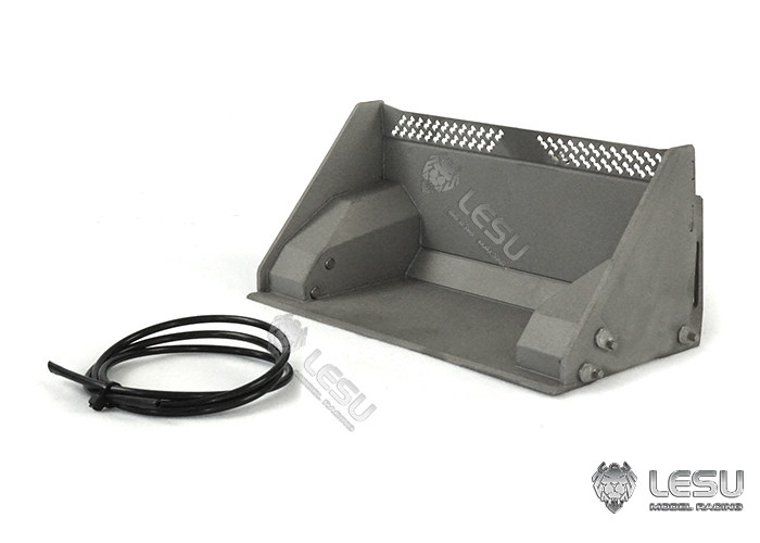 LESU 1/14 Laderschaufel-Ersatzteil für Aoue Skid-Steer I6S ferngesteuertes Auto, Metall-Ersatzteile für A0008/B0008, Jungenspielzeug – Detail 2