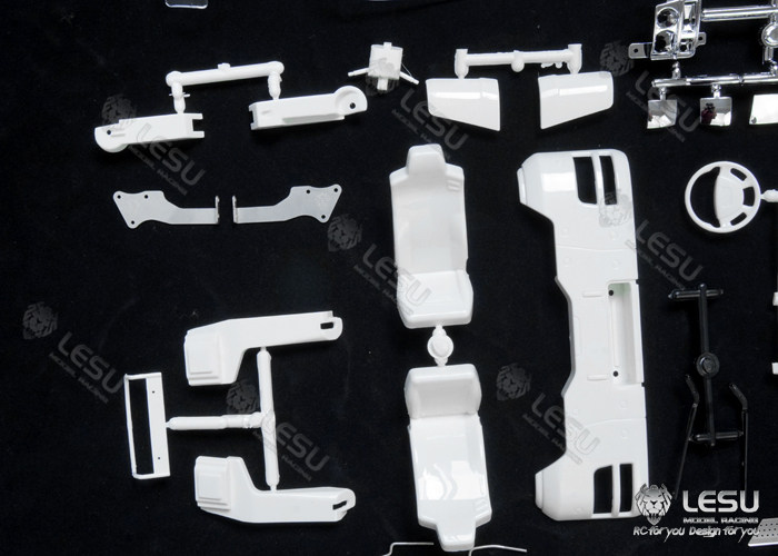 LESU RC 1/14 Für Tamiya Traktor-LKW Muldenkipper Formenbau Simulation TGS CAB Truck DIY Upgrade Zubehör Spielzeug – Detail 5