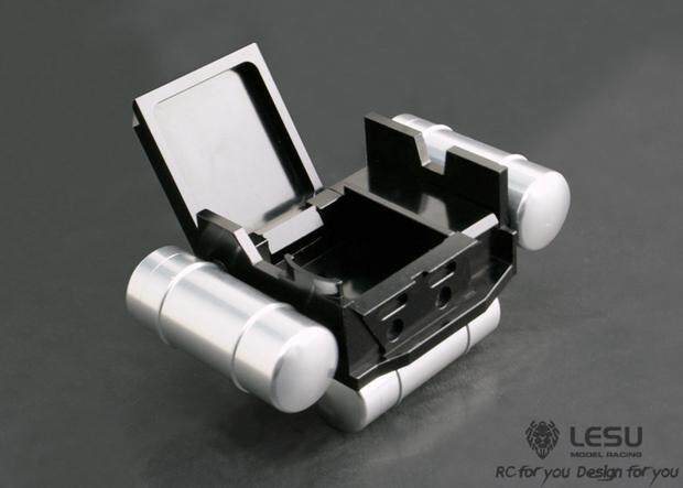 LESU Metall-Lufttank-Batteriekasten-Kombination für 1/14 Traktor-LKW Tamiya Outdoor-Spielzeug – Detail 3