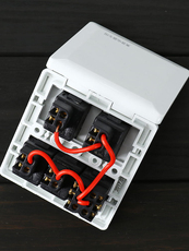 Блок выключателей 美的欧普奥pu专用开关同样功能照明换气吹风风暖浴霸五联开关16a