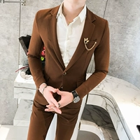 Mùa xuân 2018 mới nam phù hợp với thời trang phù hợp với nam phù hợp với phiên bản nam Hàn Quốc áo khoác blazer nam