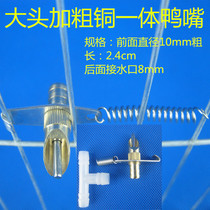 Zhiang Rabbit Rex Rabbit Hare Meat Rabbit Long Hair White Rabbit Drinking Water Supplies Pure Copper Big Head Duck Tsui Automatic Drinker