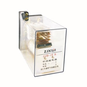 Xuji intermediate relay DZS-12B DZS-15B action delay 4 pairs of dynamic combination warranty 1 year
