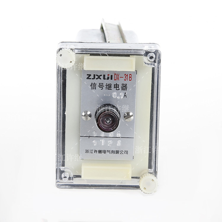 Original Xuji signal relay DX-31A 31BB 0 5A 1A 220V electrical signal relay