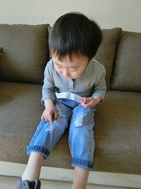 Chemise garcon à manche longue - Ref 2075838 Image 10