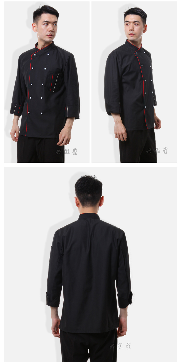 Veste chef cuisinier en coton - Ref 1908319 Image 10
