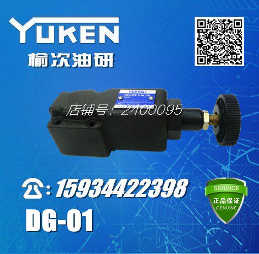 YUCKEN Yulin oil research remote control overflow valve DG-01-B C H-22 elm oil research overflow valve