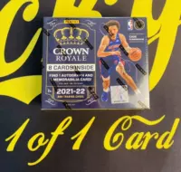 2021/22 Panini Crown Royale Basketball Hobby, чтобы сделать баскетбольный цинк