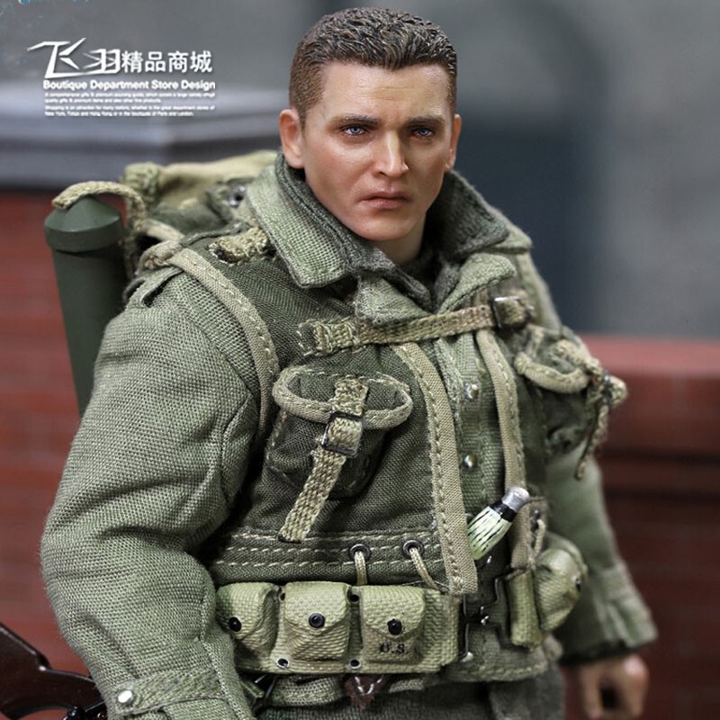 Did Xa80009 Saving Private Ryan Us Army Ranger Sniper Jackson 1/12 Soldier Model