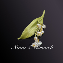 Na Ridoo Retro Alloy Breast Needle Upscale Womens Breasts Simple name Yuanyuan Classical Baroque Pearl Accessories