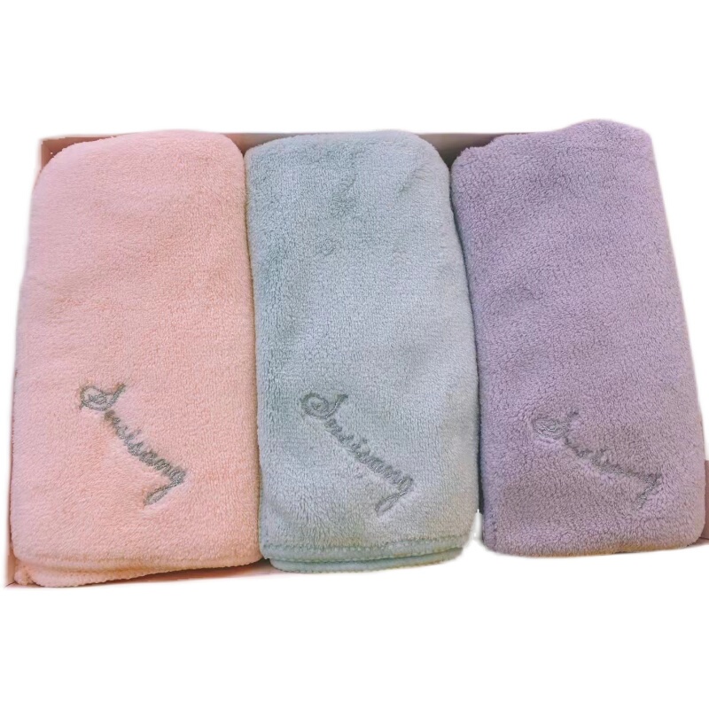 Susisang Towel New Micro-Meter Long Towel Pure Color Super Soft Absorbent Adult Long Bath Towel