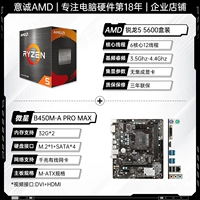 R5 5600 Boxed+MSI B450M-A Pro Max