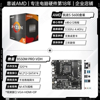R5 5600 Boxed+MSI B550M Pro-VDH