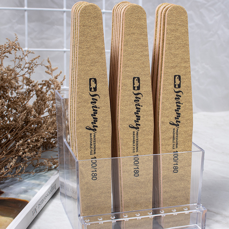 Swimmy Yellow Nail File Polishing Strip, Specialized Sanding Strip, Durable and Washable Nail File That Doesn'T Shed Sand Swimmy Yellow Nail File Polishing Strip, Specialized Sanding Strip, Durable and Washable Nail File That Doesn'T Shed Sand