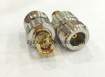 RF radio frequency coaxial adapter N outer screw inner hole female head to SMA-KJ inner screw inner needle gold-plated male head