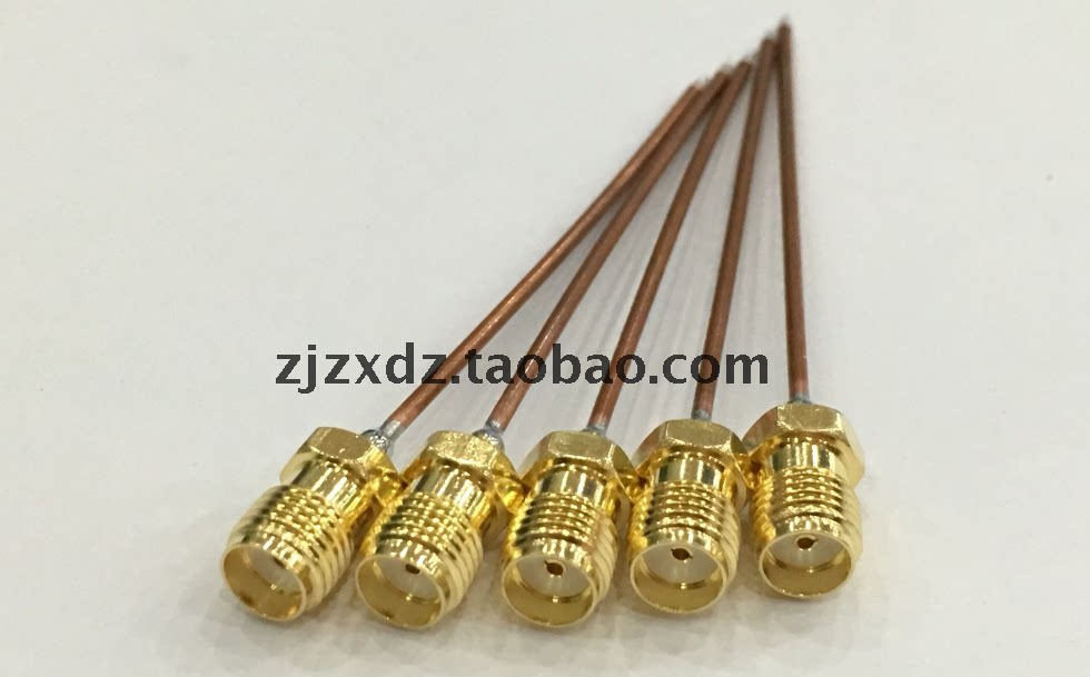 0-6G mobile phone RF debugging probe line SMA-K SFT50-1 semi-steel primary color outer skin copper tube diameter 1 2MM