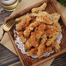 Dragon big meat pretzels small crisp meat 1kg fried dried fried crisp meat pork raw cut farmhouse ghee hotpot semi-finished products