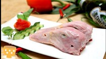 Pollution-free grassland duck delicious quick-frozen duck head 1kg