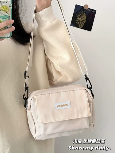 Японская трендовая универсальная сумка на одно плечо для отдыха подходит для мужчин и женщин, в корейском стиле