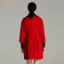 OZZO / Ouni 腰 腰 苞 中 mẫu áo dạ đẹp Accentuated eo áo
