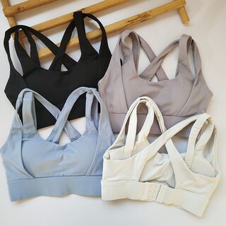 High-Intensity Support Sports Bra for Women, Shock-Proof and Anti-Sagging, Running Summer Yoga Wear, Beautiful Vest Bra, Fitness Top