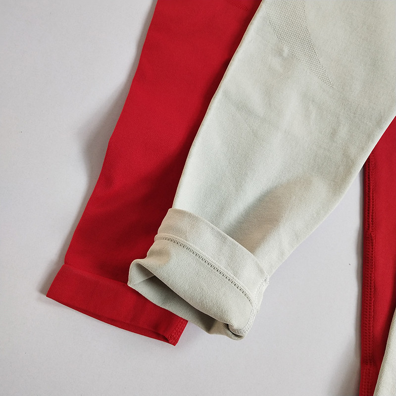 Леггинсы, быстросохнущие дышащие штаны, эластичное спортивное белье для коррекции формы бедер для тренировок для спортзала, высокая талия, в обтяжку 