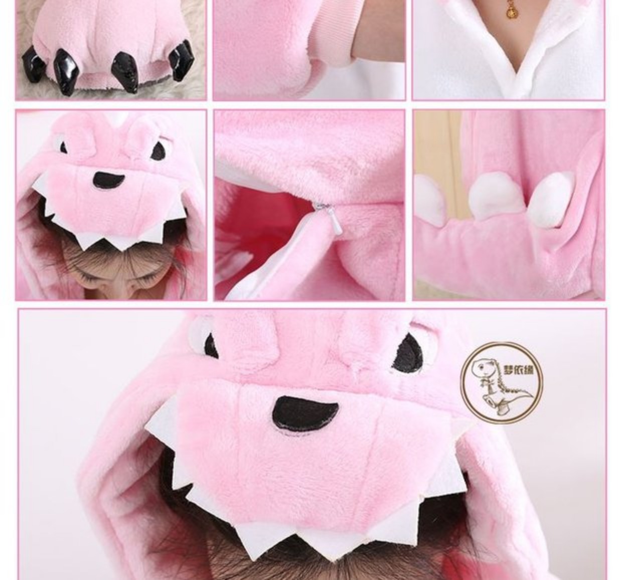 Flannel phim hoạt hình một bộ đồ ngủ nam và nữ mùa thu đông dày khủng long Pikachu bộ đồ ngủ động vật cặp đôi dịch vụ nhà đồ pijama nam
