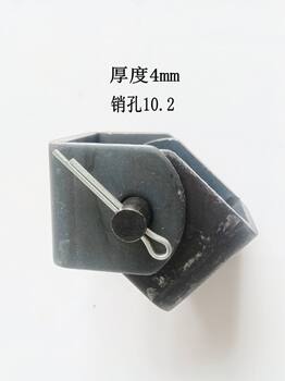 ທາດເຫຼັກ hinge universal joint ດັດແປງໂລຫະ buckle ອົງປະກອບຮູບ u